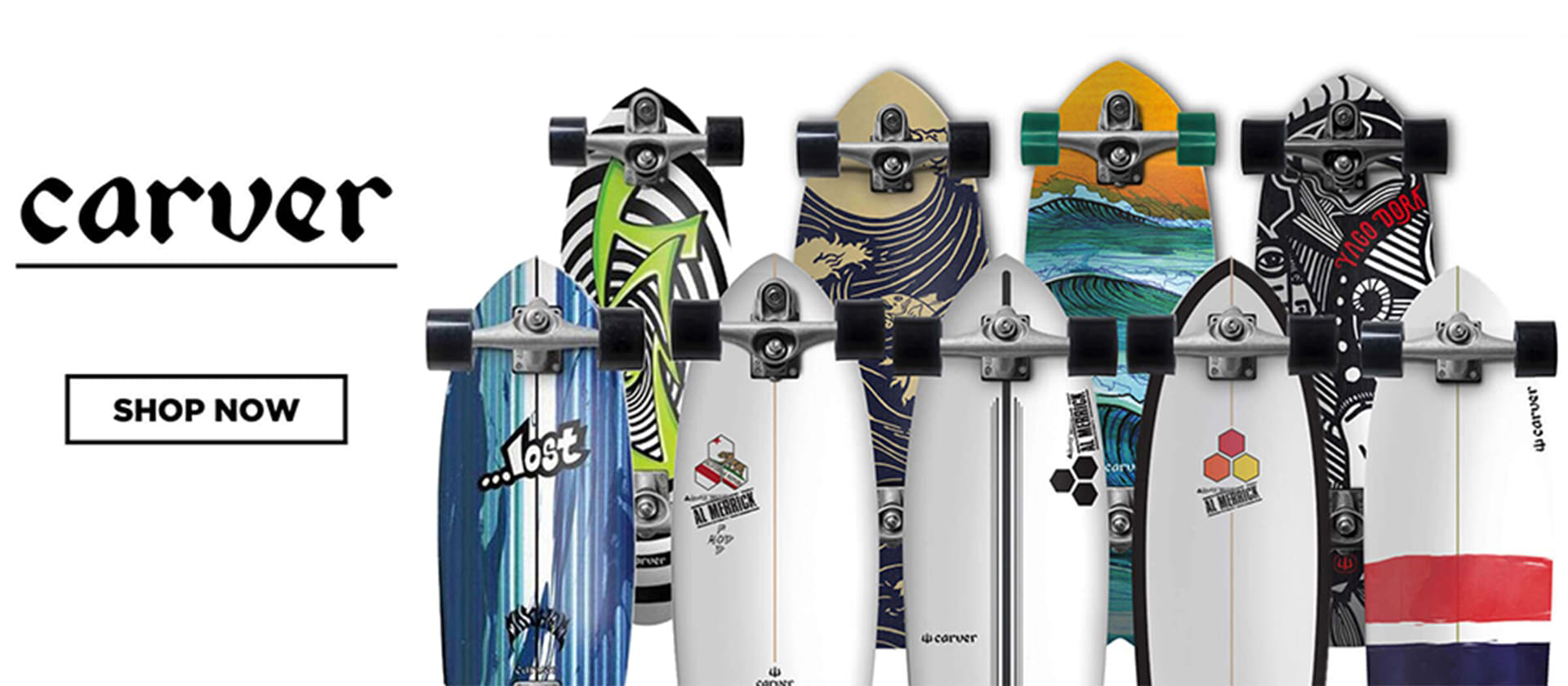 Caver Lost and Channel Islands Skateboards Available now - SoCal Surf Shop