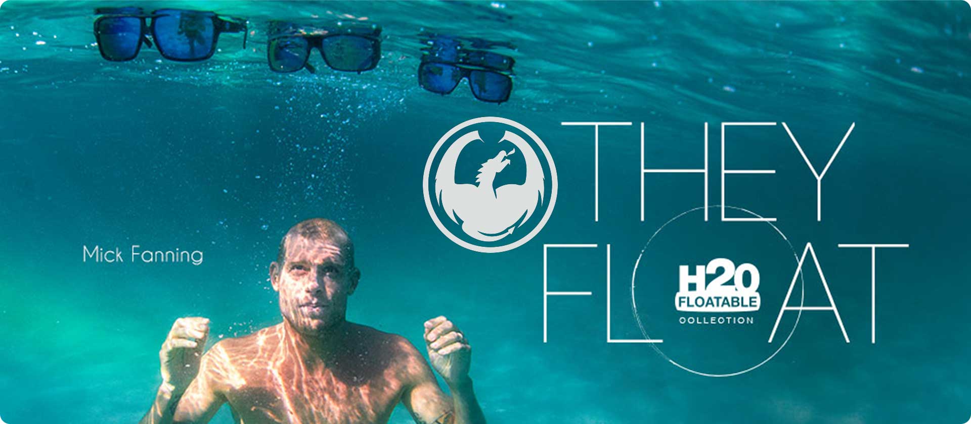Dragon H2O Sunglasses at SoCal Surf Shop -Your Southern California Lifestyle Store