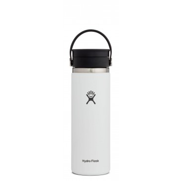Hydro Flask - 20oz White Wide Mouth Sip Lid