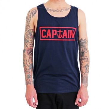 Captain Fin - Naval Captain Tank  Navy