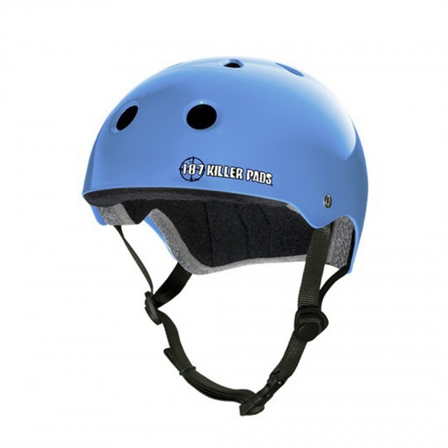 187 Killer Pads - Pro Light Blue Skate Helmet Medium - 187 Killer Pads -  Protection - SKATE