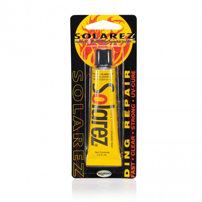 Solarez - .5 oz Ding Repair Carded W/Sand Pad Yellow