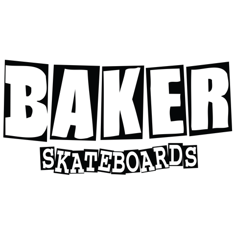 FREE Shipping! Baker Skateboards Tie Dye Baker Logo Sticker 5" x 2.5" New 