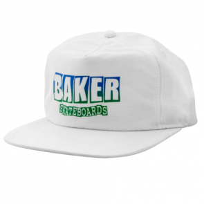 Baker -  Brand Logo Hat White