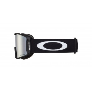 Oakley - Line Miner M Snow Goggles - Prizm Snow Black Iridium Lenses,  Matte Black Strap