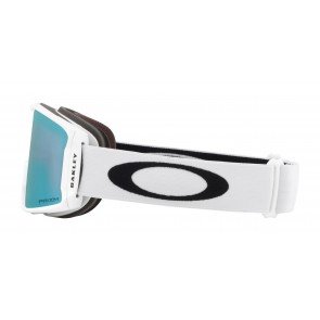 Oakley - Line Miner M Snow Goggles - Prizm Snow Sapphire Iridium Lenses,  Matte White Strap