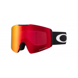 Oakley - Fall Line L Snow Goggles - Prizm Snow Torch Iridium Lenses,  Matte Black Strap
