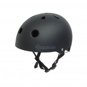 187 Killer Pads - Pro Matte Black Skate Helmet 