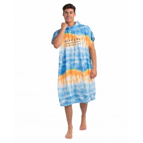 Rip Curl - Mix Up Print Hooded Towel Blue/White OS