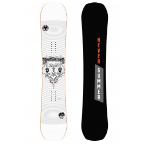 Never Summer - Triple Camber Easy Rider Snowboard (Light Side Edition)