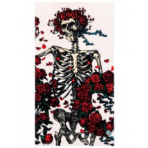 Slowtide - Skull and Roses Towel