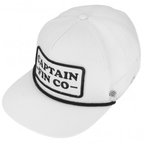 Captain Fin - Trucker Patrol Hat White