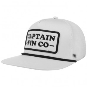 Captain Fin - Trucker Patrol Hat White
