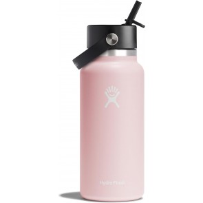 Hydro Flask - 32oz Trillium Pink Wide Flex Straw Cap