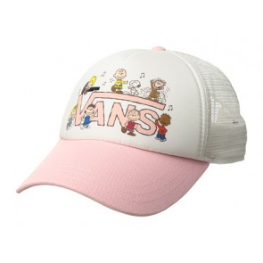 Vans - Peanuts Dance Party Pink Trucker Hat