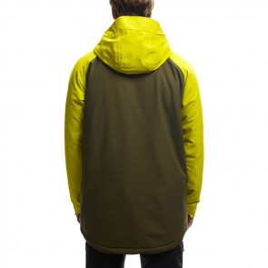 686 - Authentic Geo Men's Insulated Lime/Sulphur Jacket