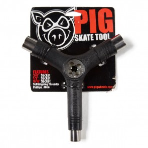 Pig Wheels - Skate Tool Black