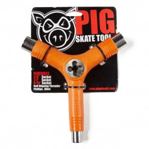 Pig Wheels - Skate Tool Neon Orange
