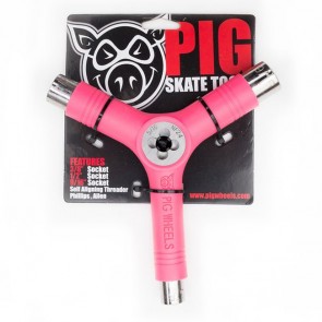 Pig Wheels - Skate Tool - Pink