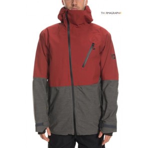686 - GLCR Thermagraph Men's Rusty Red Colorblock Jacket