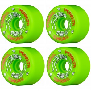 Powell Peralta - G-Bones Skateboard Wheels 64mm 97a - Green (4 pack)