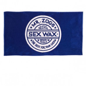Sexwax - Jacquard Knit, Prewashed Beach Towel-Sex Wax-Blue