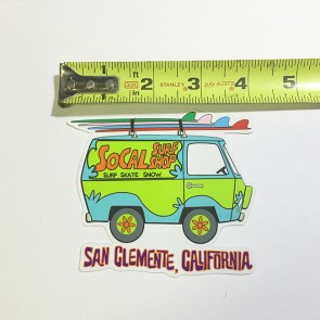 SoCal Surf Shop - SoCal Surf Shop Van Sticker