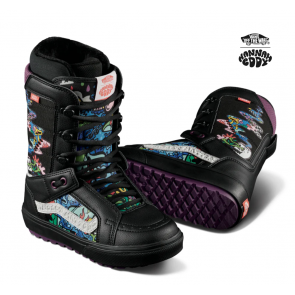 Vans - Hi-Standard OG Hanna Eddy Women's Snowboard Boot - Black/Multi