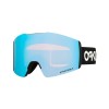 Oakley - Fall Line M Factory Pilot Snow Goggles - Prizm Snow Sapphire Iridium Lenses,  Factory Pilot Black Strap