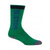 Burton - Kids' Weekend Midweight Socks (2 Pack) - Galaxy Green