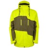 686 - Authentic Geo Men's Insulated Lime/Sulphur Jacket
