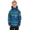 686 - Boy's Jinx Insulated Blue Stripe Jacket